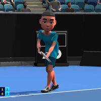 Puedes ver gratis el Open de Australia... pero con Alcaraz y Djokovic como si fuesen personajes de Nintendo Switch Sports 