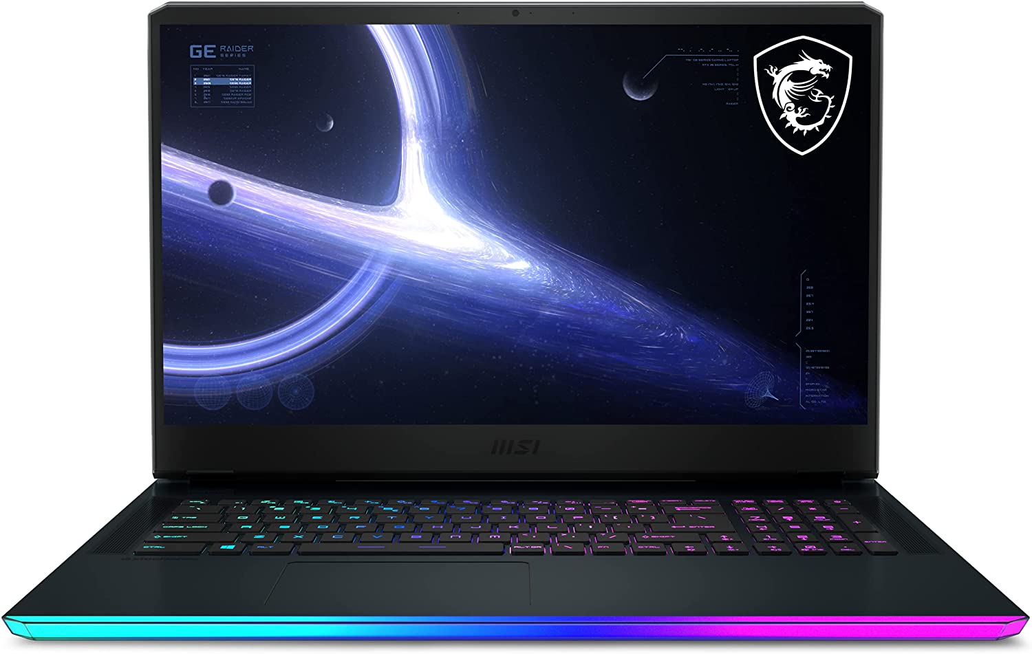 MSI GE76 Raider 11UH-230ES -- Ordenador portátil de 17.3" FullHD 240Hz (Intel Core i9-11900HK, 64GB RAM, 1 TB SSD,Nvidia RTX3080-16GB, Windows 10) Gris - Teclado QWERTY Español