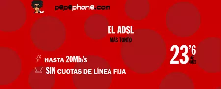 Pepephone cambia de ADSL Vodafone por el de MÁSMÓVIL