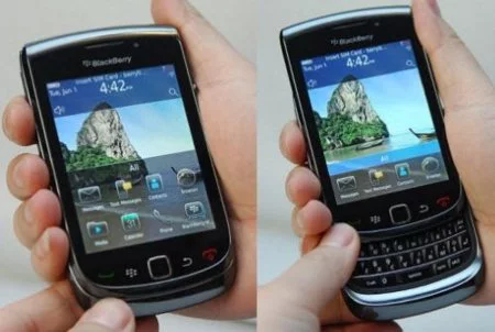 De BlackBerry Slider 9800 a BlackBerry Torch, cambio de nombre y estrategia comercial